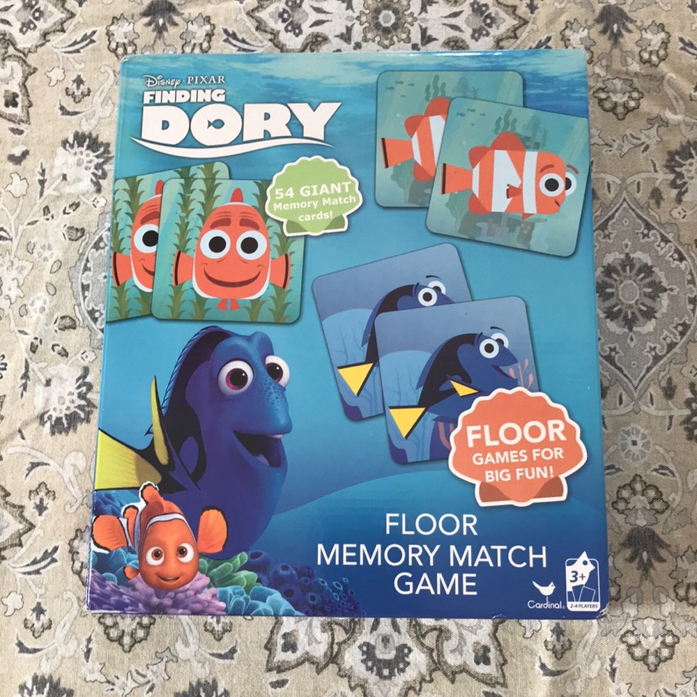 NIB Disney Finding Dory Floor Memory Match Game